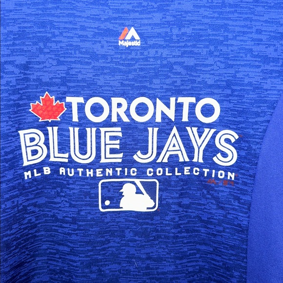 Toronto Blue Jays Majestic MLB Hoodie - Picture 4 of 17